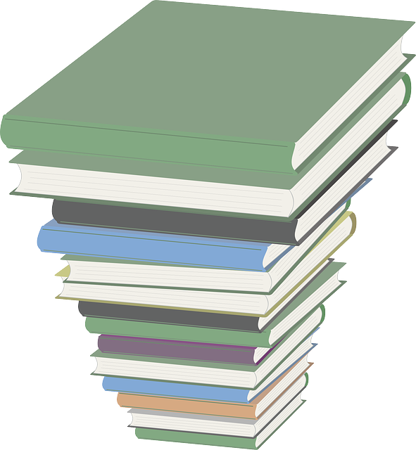 bücherstapel